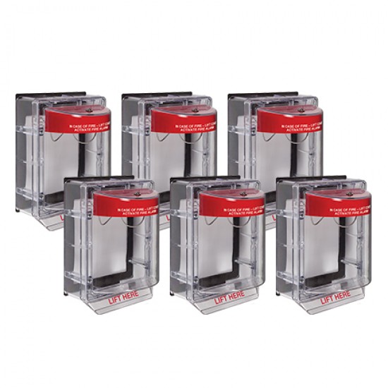 STI-3150CP6 STI Weather Stopper without Horn with Spacer - Clear - 6 Pack