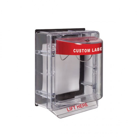 STI-3150CR STI Weather Stopper Without Horn with Spacer - Custom Label - Non-Returnable