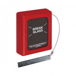 STI-6700 STI Break Glass Stopper - Keys Under Glass 