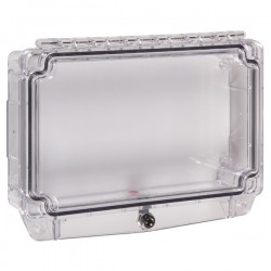 STI-7730 STI Polycarbonate Cover with Enclosed Back Box and Lock