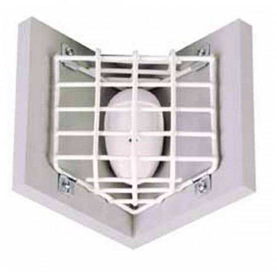 STI-9618 STI Steel Motion Detector Damage Stopper - Corner Mount - 4.62" H x 5.37" W x 3" D