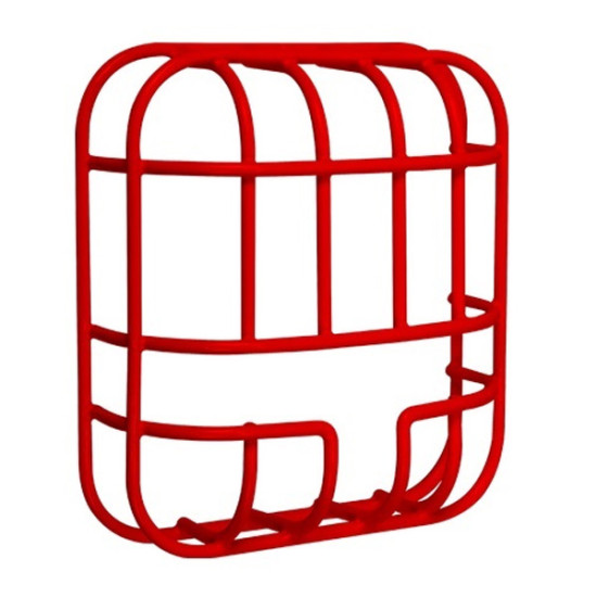 STI-9754-R STI Wall Mounted Horn/Strobe/Speaker Wire Guard 9.2" H x 8.4" W x 3.5" D - Red