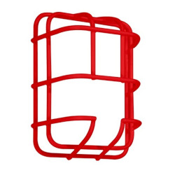 STI-9762-R STI Horn/Strobe Wall Mounted Wire Guard 6.2" H x 4.76" W x 2.5" D - Red